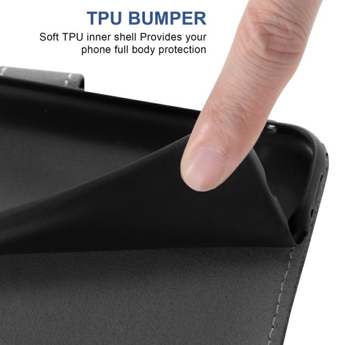 Bild 5, Samsung Galaxy S26 Ultra Fodral Multifunktionellt Läder Svart
