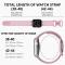 Sportarmband Dual-Color Apple Watch 41/40/38 mm (M/L) Lavender/Rosa