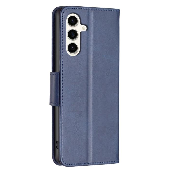 Bild 5, Samsung Galaxy S24 FE Fodral Läder Mörk Blå