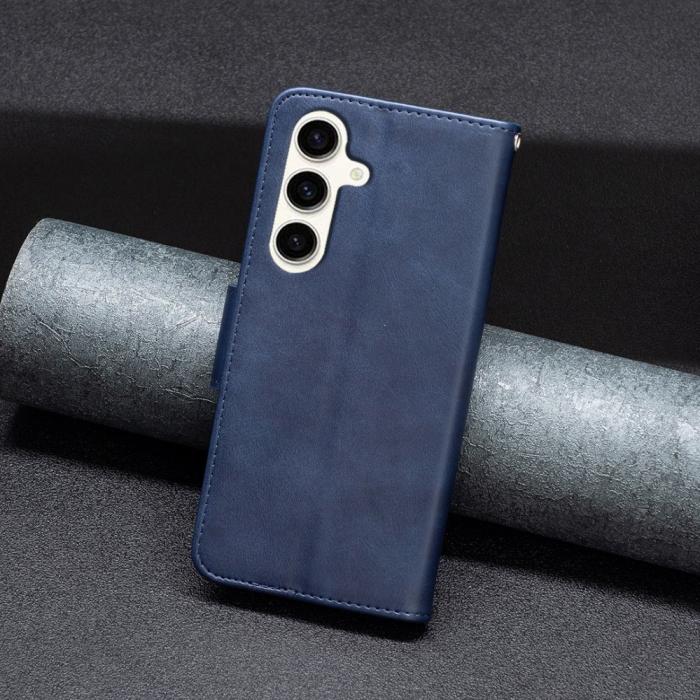 Bild 6, Samsung Galaxy S24 FE Fodral Läder Mörk Blå