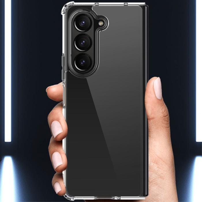 Bild 6, Samsung Galaxy Z Fold 5 Skal Shockproof Hybrid Transparent
