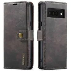 DG.MING Google Pixel 7 Pro 2in1 Magnet Fodral / Skal Grå