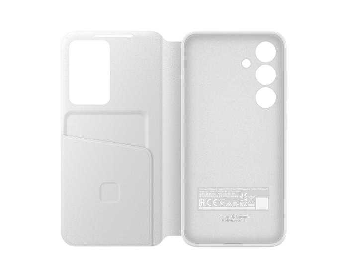 Bild 4, Samsung Galaxy S24 Fodral Smart Clear View White