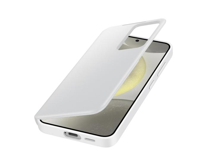 Bild 5, Samsung Galaxy S24 Fodral Smart Clear View White