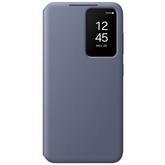 Bild 1, Samsung Galaxy S24 Fodral Smart Clear View Violet