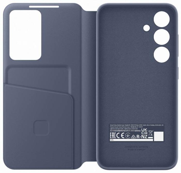 Bild 4, Samsung Galaxy S24 Fodral Smart Clear View Violet