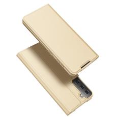 Samsung Galaxy S21 Plus - DUX DUCIS Skin Pro Fodral - Guld