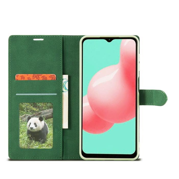 Bild 3, Samsung Galaxy A32 5G - FORWENW Läder Fodral - Grön