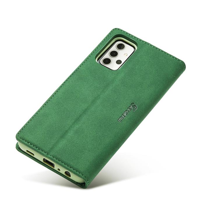 Bild 5, Samsung Galaxy A32 5G - FORWENW Läder Fodral - Grön