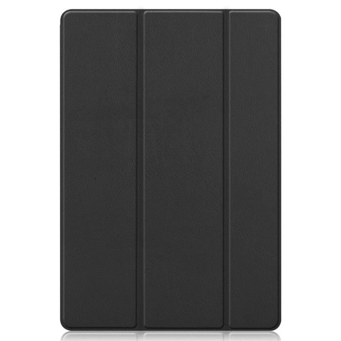 Bild 3, Samsung Galaxy Tab S7 Plus / Tab S8 Plus Tri-Fold Fodral Pennhållare Svart