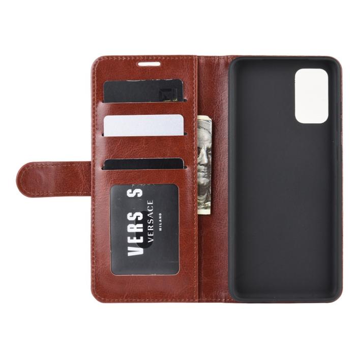 Bild 5, Samsung Galaxy S20 Plus - Crazy Horse Plånboksfodral - Brun