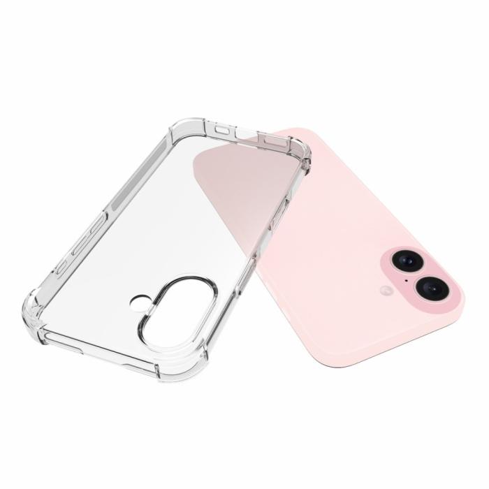 Bild 3, iPhone 16 Skal Shockproof Transparent