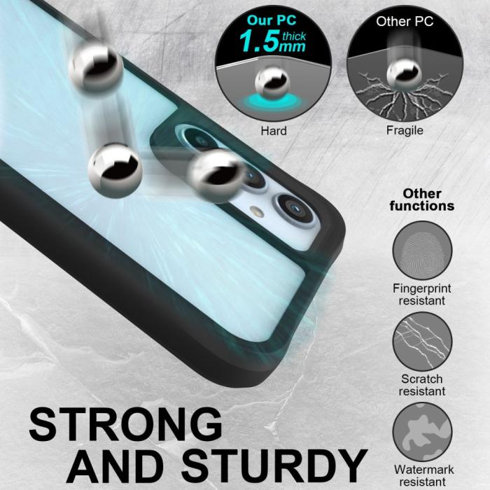 Bild 2, Samsung Galaxy A34 5G Skal Combat X Hybrid Svart