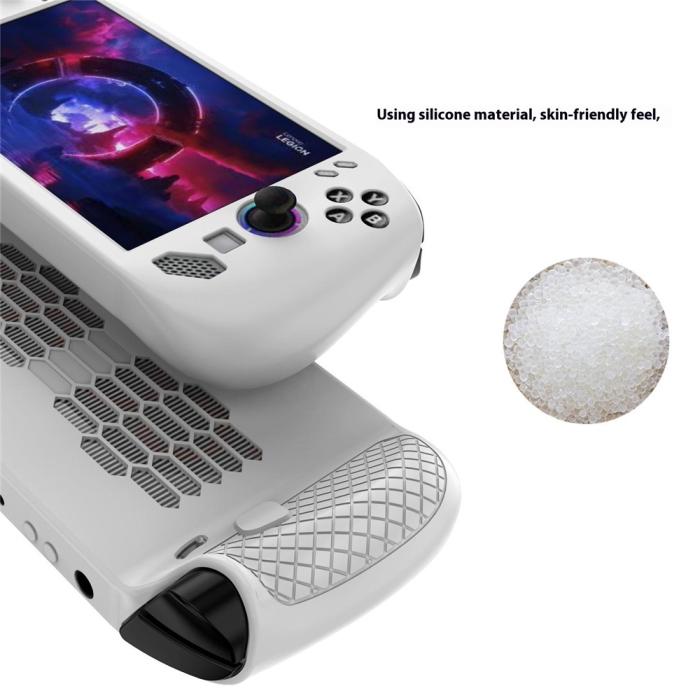 Bild 4, Lenovo Legion Go S Skal Silikon Vit