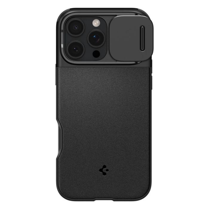 Bild 2, Spigen iPhone 16 Pro Skal MagSafe Optik Armor Black