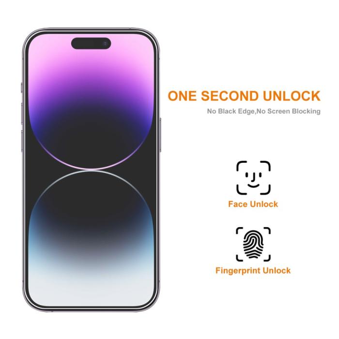 Bild 3, ENKAY iPhone 16 Pro Max Skärmskydd 2-PACK Härdat Glas