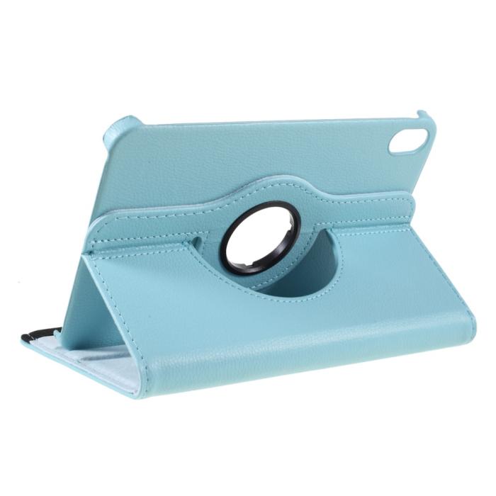 Bild 6, iPad Mini 2024/2021 Fodral 360° Rotation Litchi Sky Blue