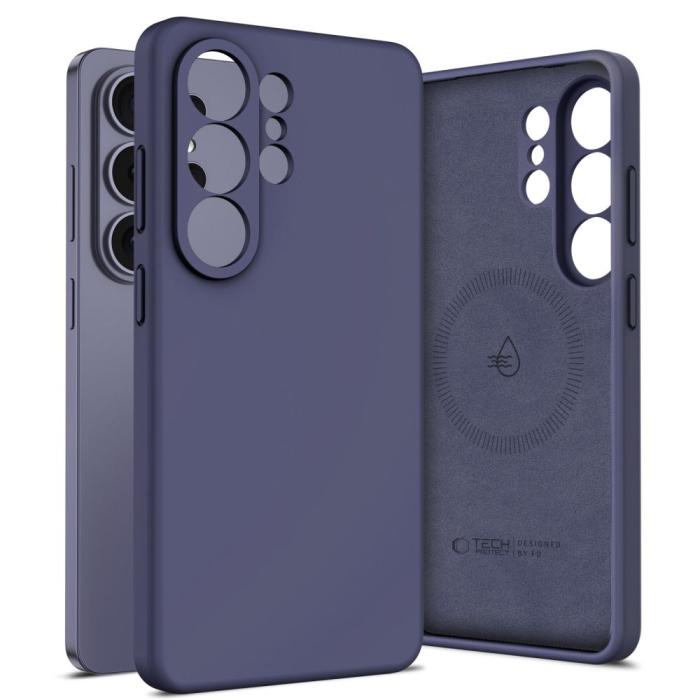 Bild 3, Tech-Protect Galaxy S26 Ultra Skal MagSafe Silicone Cobalt Violet