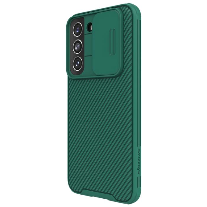 Bild 2, NILLKIN Samsung Galaxy S22 Skal CamShield Pro Grön