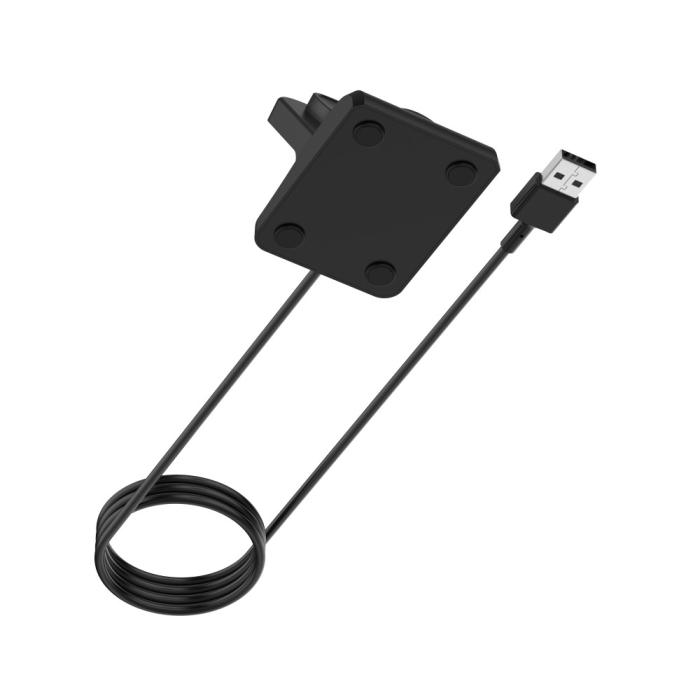 Bild 4, 1m Laddare Till Fitbit Versa 4 / 3 / Sense / Sense 2 Svart