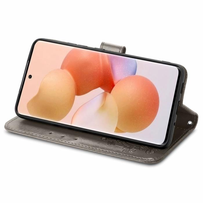 Bild 4, Xiaomi 12 Fodral Med Tryck Grå