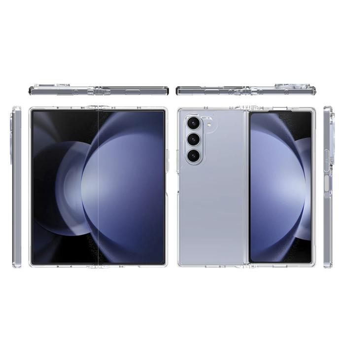 Bild 4, Galaxy Z Fold 6 Skal TPU/Akryl Transparent