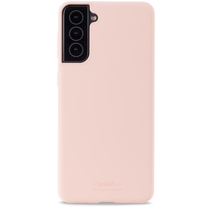 Bild 1, holdit Samsung Galaxy S22 Plus Mobilskal Silikon Blush Pink