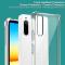 IMAK Sony Xperia 10 IV Skal Shockproof TPU + Skärmskydd Transparent
