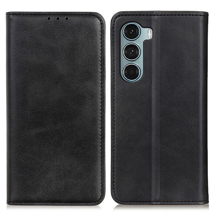 Bild 1, Motorola Moto G200 Fodral Flip Läder Svart
