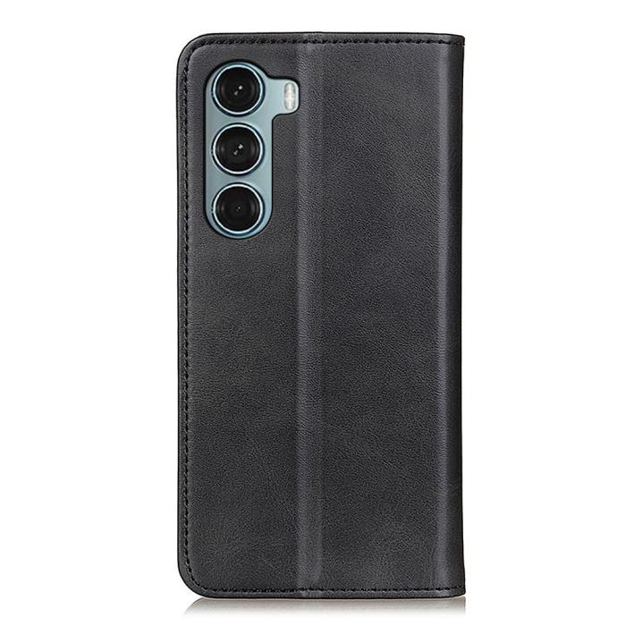 Bild 3, Motorola Moto G200 Fodral Flip Läder Svart