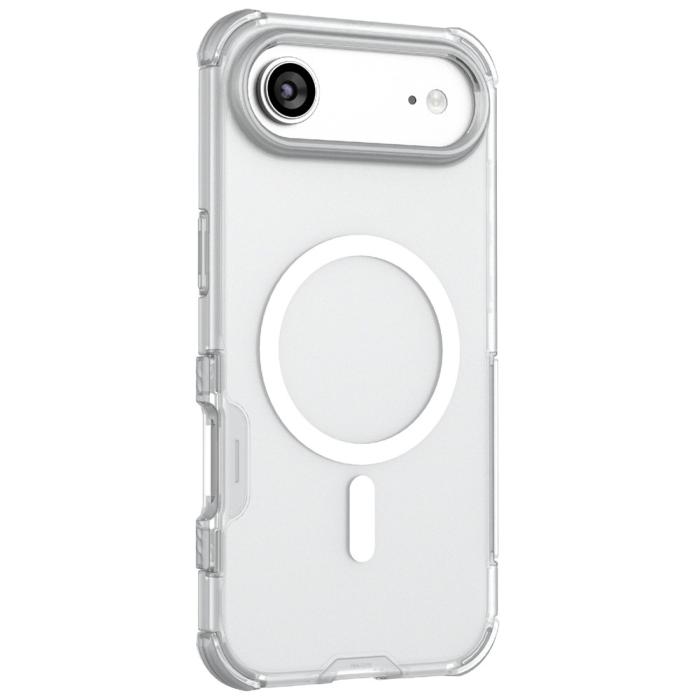 Bild 2, iPhone Air Skal MagSafe Shockproof Hybrid Vit