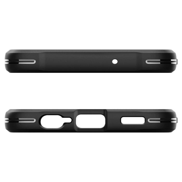 Bild 5, Spigen Galaxy A14 4G Skal Rugged Armor Matt Svart