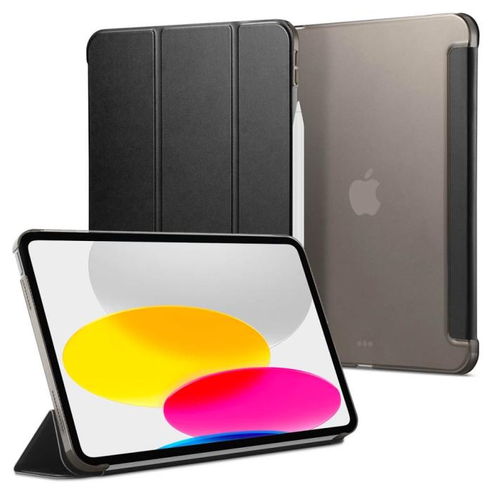 Bild 1, Spigen iPad 11 2025 / 10.9 2022 Fodral Smart Fold Svart