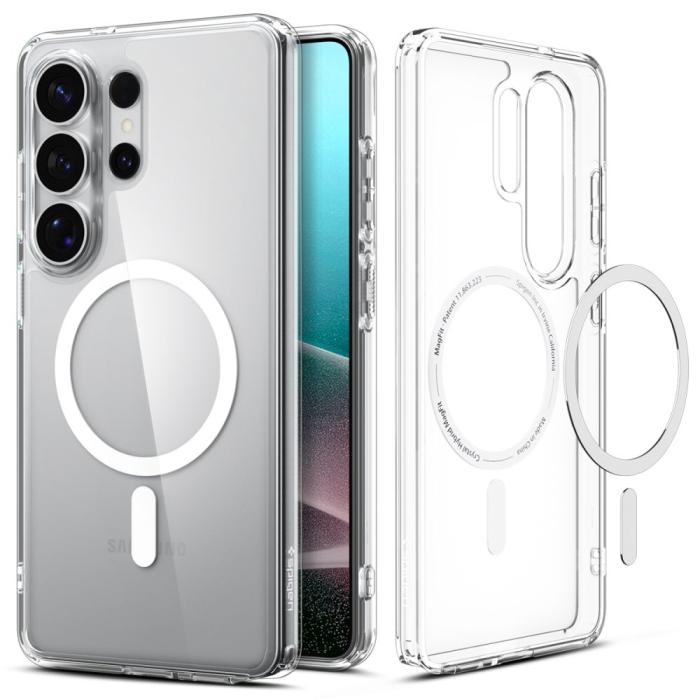 Bild 2, Spigen Galaxy S26 Ultra Skal MagSafe Ultra Hybrid Transparent/Vit
