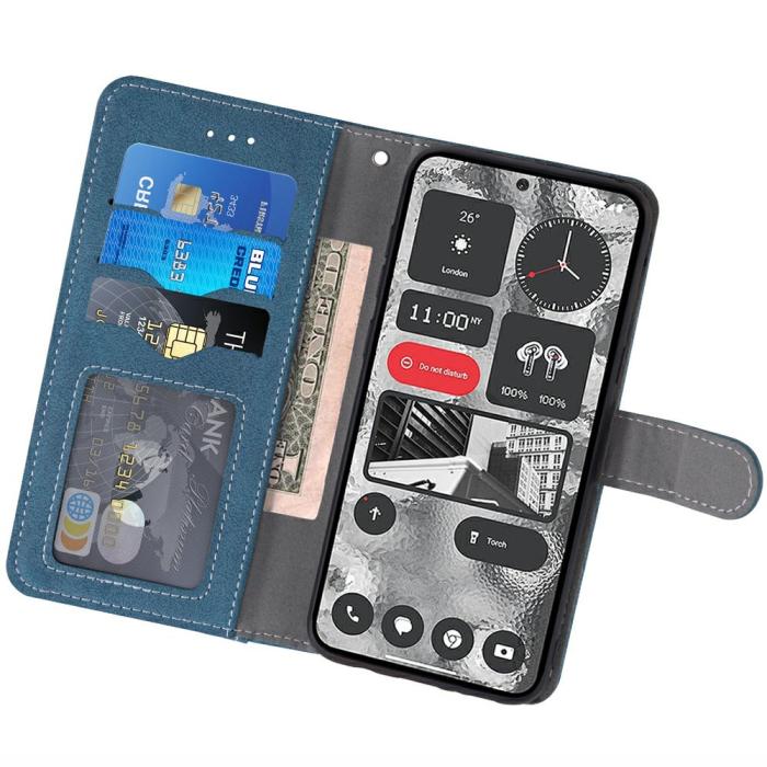 Bild 2, Samsung Galaxy S26 Ultra Fodral Multifunktionellt Läder Blå