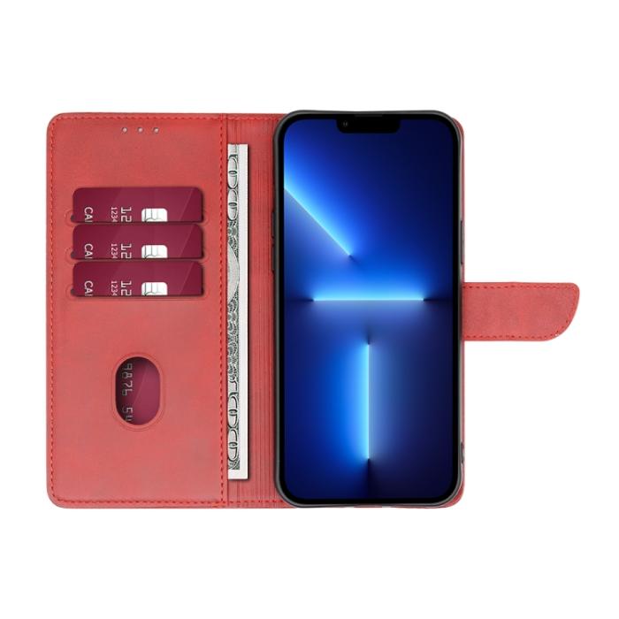 Bild 3, Xiaomi 13 Pro 5G Fodral Läder Röd