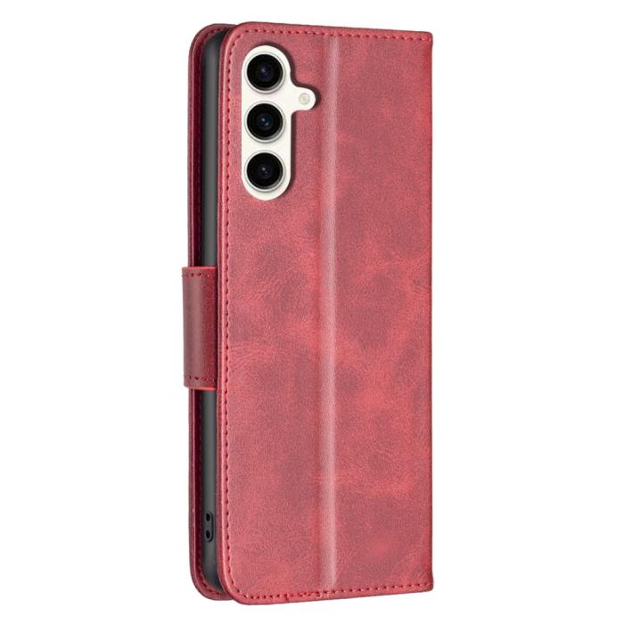 Bild 5, Samsung Galaxy S24 FE Fodral Läder Röd