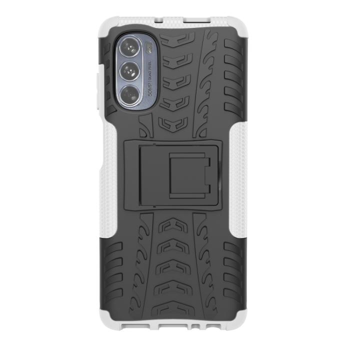 Bild 2, Motorola Moto G62 5G Skal Ultimata Stöttåligt med Stöd Vit