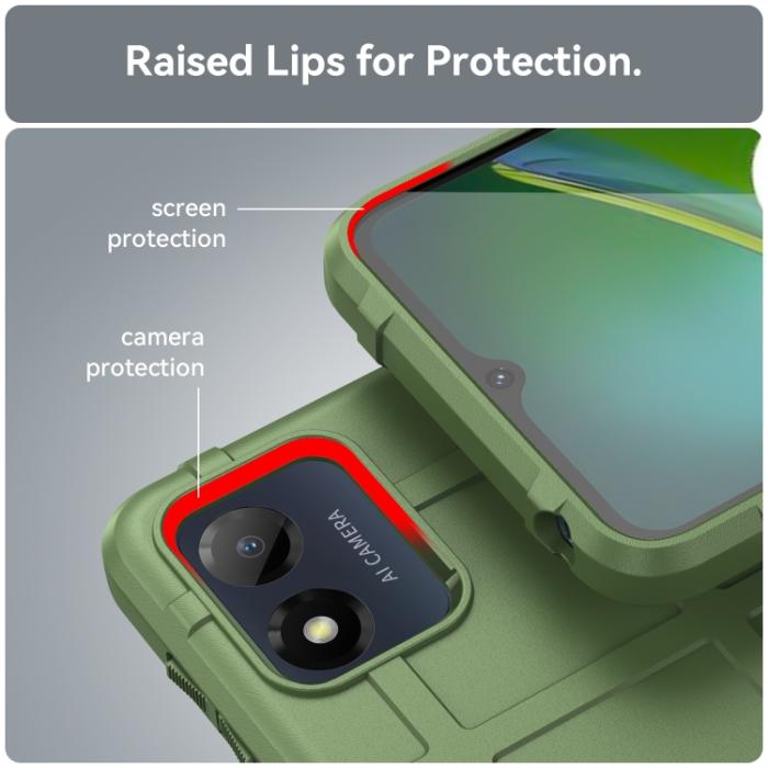 Bild 5, Motorola Moto E13 Skal Robust Grön
