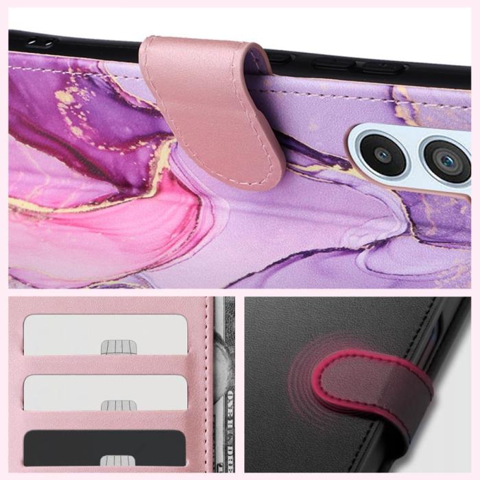Bild 4, Tech-Protect Samsung Galaxy A25 5G Fodral Läder Marmor