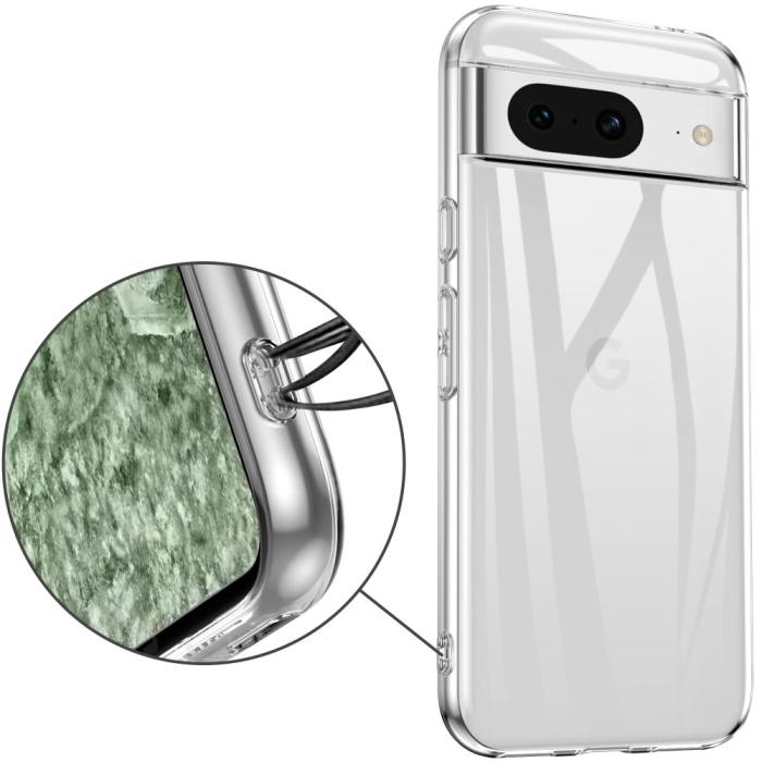 Bild 6, Google Pixel 8A TPU Skal Transparent