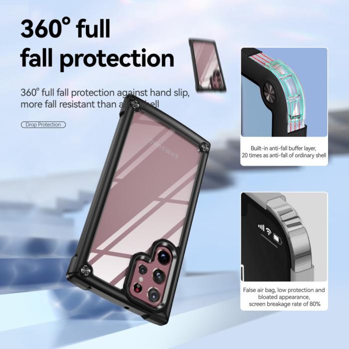 Bild 5, Samsung Galaxy S23 Ultra Skal Shockproof Hybrid Svart