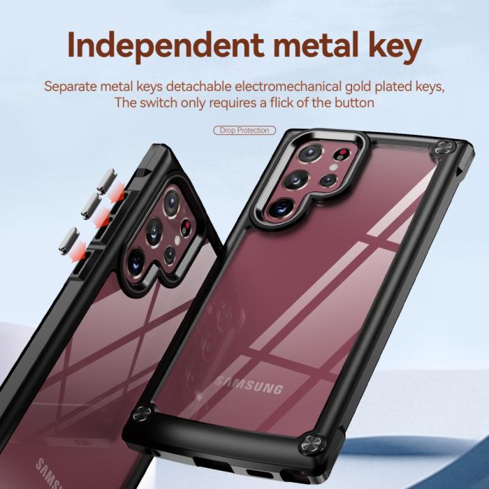 Bild 6, Samsung Galaxy S23 Ultra Skal Shockproof Hybrid Svart