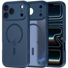 Tech-Protect iPhone 17 Pro Skal MagSafe BasicMag Deep Blue