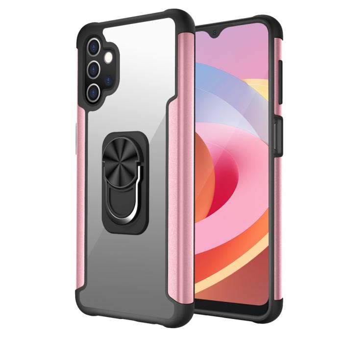 Bild 1, Samsung Galaxy A32 5G - Hybrid Ring Skal - Roséguld