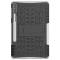 Samsung Galaxy Tab S7 Plus / Tab S8 Plus Skal Rugged Kickstand Armor Vit