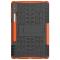 Samsung Galaxy Tab S7 Plus / Tab S8 Plus Skal Rugged Kickstand Armor Orange