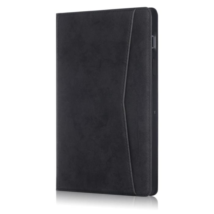 Bild 4, Samsung Galaxy Tab S7 / Tab S8 - Fodral Med Frontficka Och Pennhållare - Svart