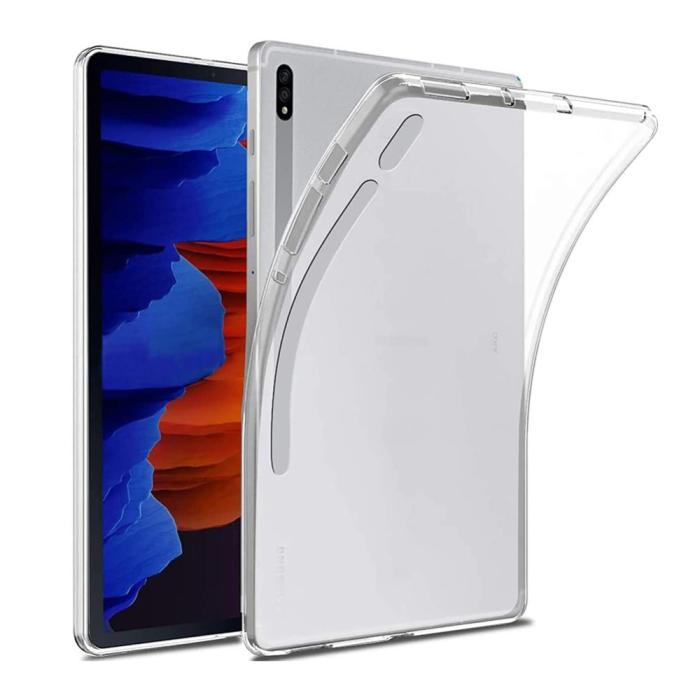 Bild 1, Samsung Galaxy Tab S7 Plus / Tab S8 Plus Transparent TPU Skal