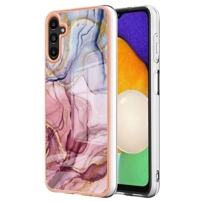 Bild 1, Samsung Galaxy A54 5G Skal Marmor TPU Roséguld